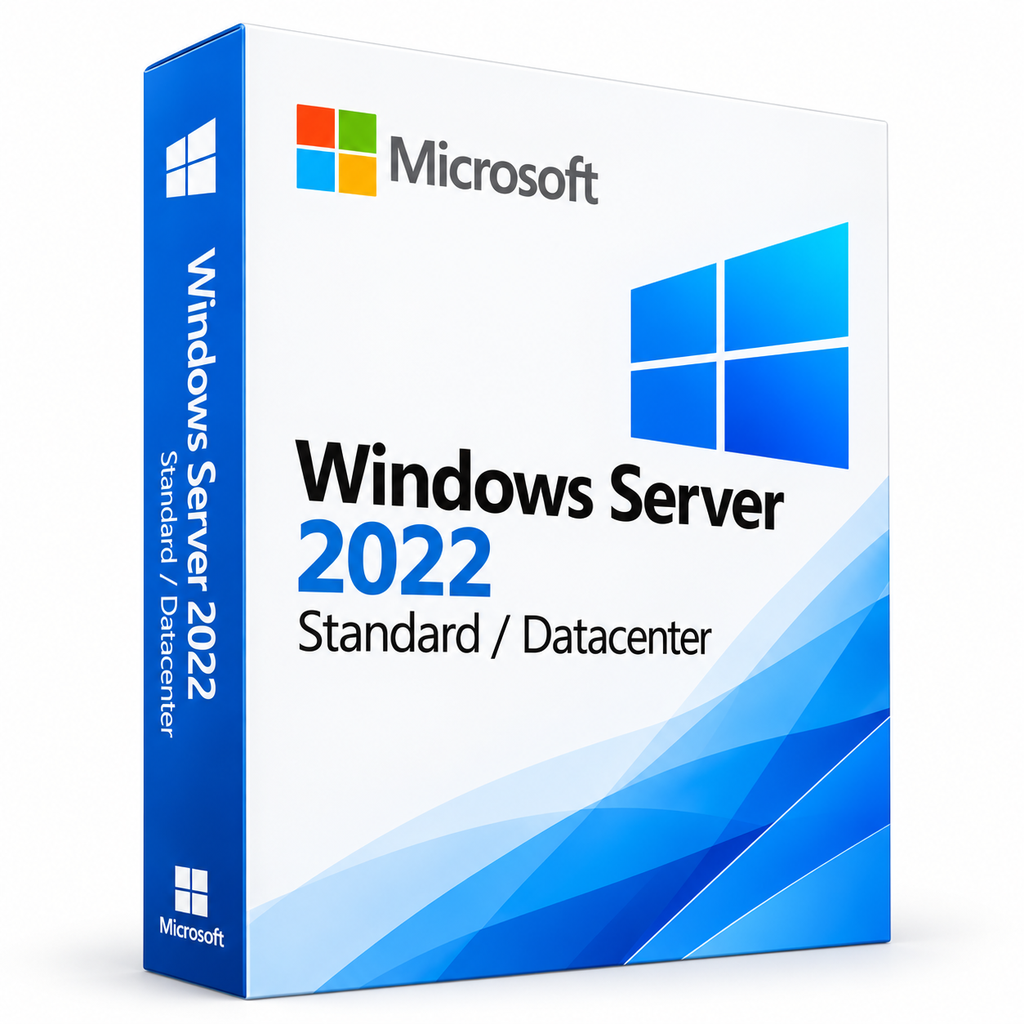 Windows Server 2022 Standard / Datacenter - 16 Nucleos